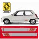 Autocollant adhésif vinyle pour Renault GT Turbo Phase 2