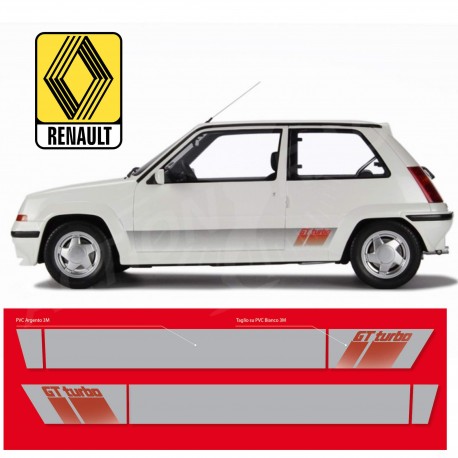 Autocollant adhésif vinyle pour Renault GT Turbo Phase 2