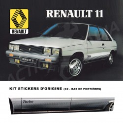 Autocollant adhésif vinyle pour Renault R11 TURBO