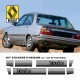 Autocollant adhésif vinyle pour Renault R18 TURBO